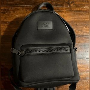 Dagne Dover small Dakota neoprene  backpack - black - EUC